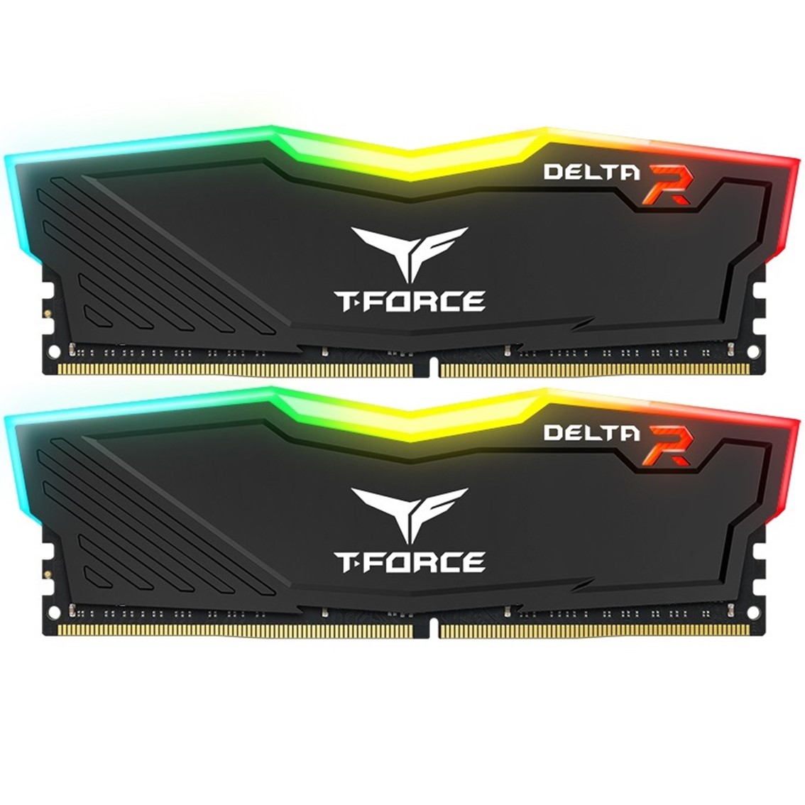 MEMORIA RAM DDR4 16GB 2X8GB 3200MHz TEAMGROUP DELTA RGB CL 16/1.35V TF3D416G3200HC16CDC01