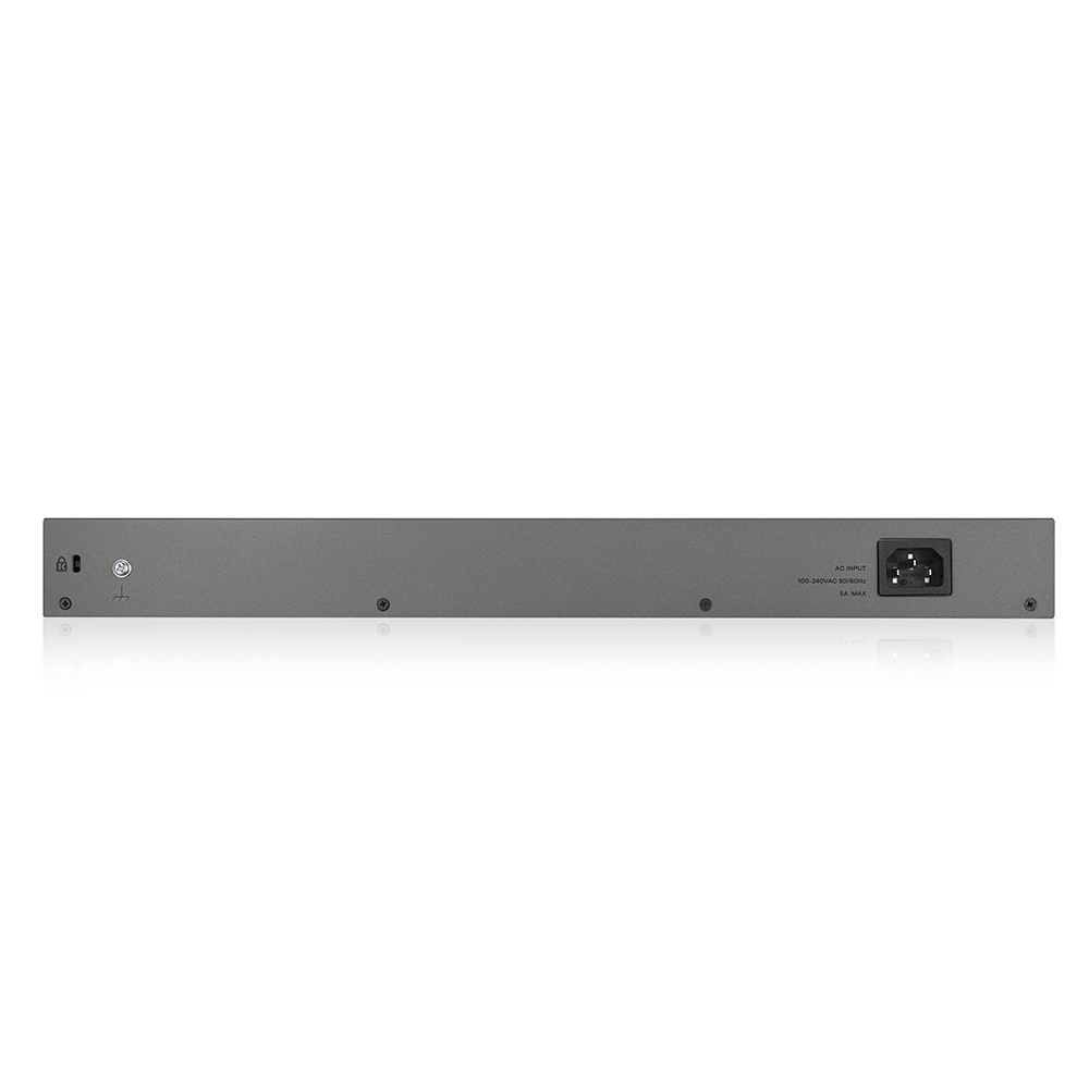 SWITCH 26 PUERTOS ZYXEL GS1350-26HP-EU0101F 24xGB PoE 2xSFP 375W