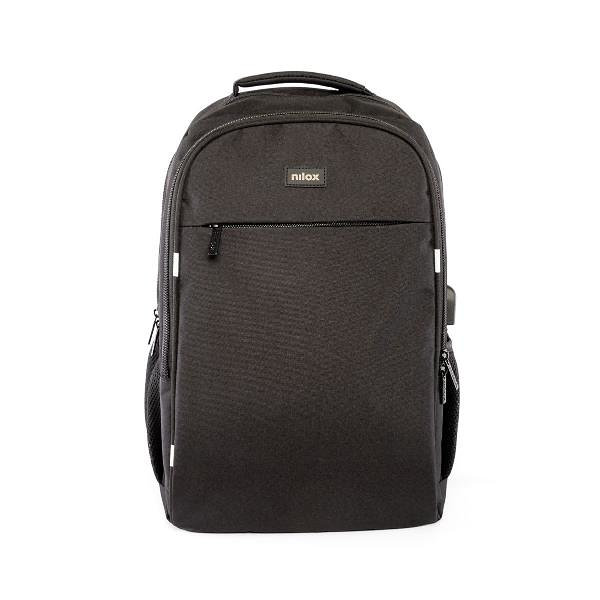 MOCHILA NILOX STYLE 15.6" NEGRO