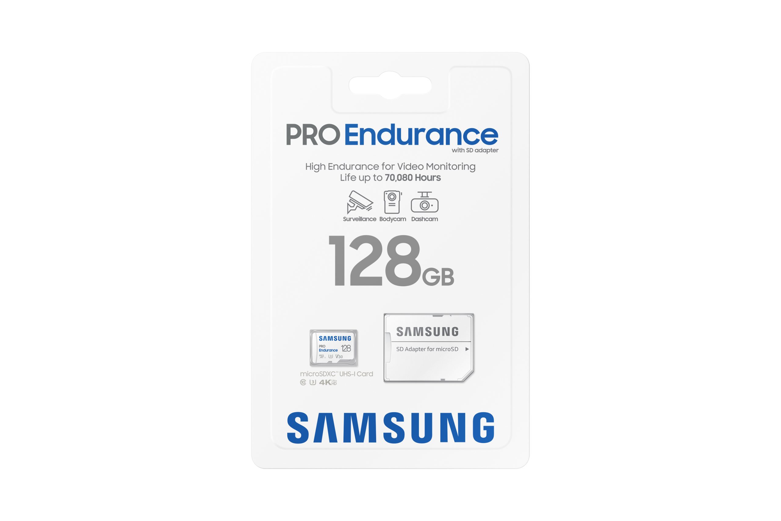 TARJETA MEMORIA MICRO SD SAMSUNG 128GB PRO ENDURANCE CLASE 10 C-A