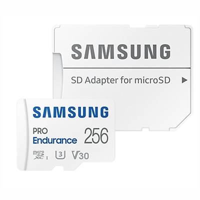 TARJETA MEMORIA MICRO SD SAMSUNG 256GB PRO ENDURANCE CLASE 10 C-A