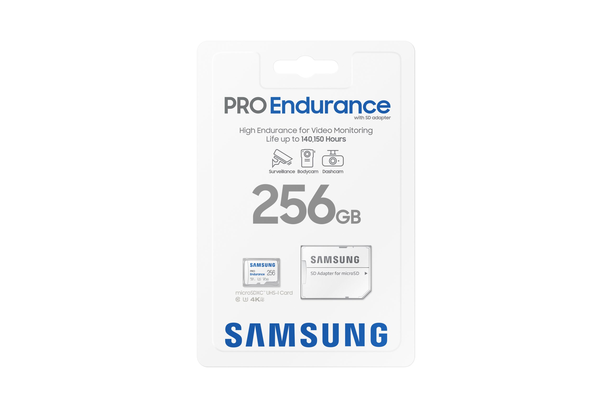 TARJETA MEMORIA MICRO SD SAMSUNG 256GB PRO ENDURANCE CLASE 10 C-A