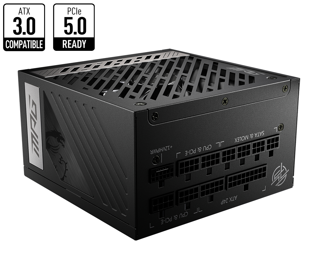 FUENTE ALIMENTACION MSI MPG A850G GAMING ATX 850W