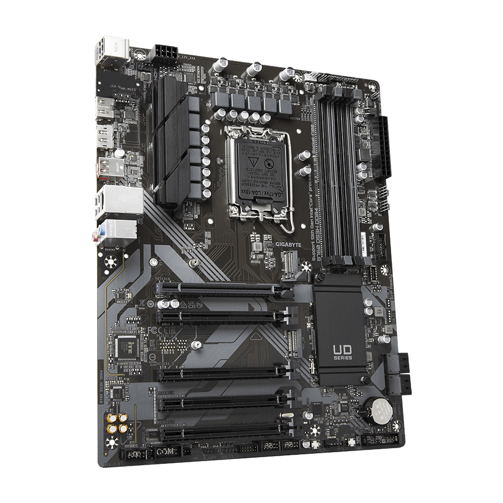 PLACA BASE GIGABYTE B760 DS3H 1700 ATX/ 4 X DDR4/ 4 X SATA/ 1 X DP/ 1 X HDMI/ 4 X USB 2.0/ 1 X USB 3.2/ 1 X USB TIPO C