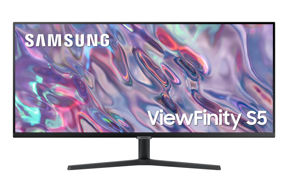 MONITOR LED 34" SAMSUNG VIEWFINITY S5 LS34C500GAUXEN VA / UWQHD / DP / HDMI / 100HZ / 5MS / VESA 100 X 100