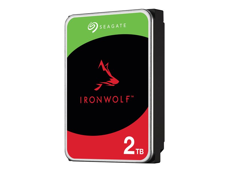 DISCO DURO INTERNO HDD SEAGATE IRONWOLF NAS ST2000VN003 2TB 3.5" 5400RPM/ 256MB/ SATA 6GB/S