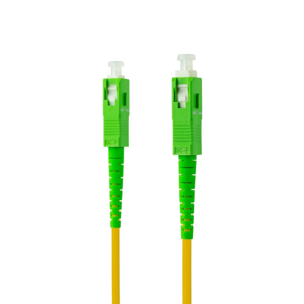 LATIGUILLO CABLE FIBRA OPTICA MONO NANOCABLE SC-APC LSZH AMARILLO 5M