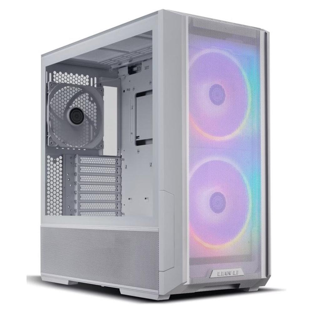CAJA ORDENADOR GAMING LIAN LI E-ATX LANCOOL 216 ARGB CRISTAL TEMPLADO BLANCO