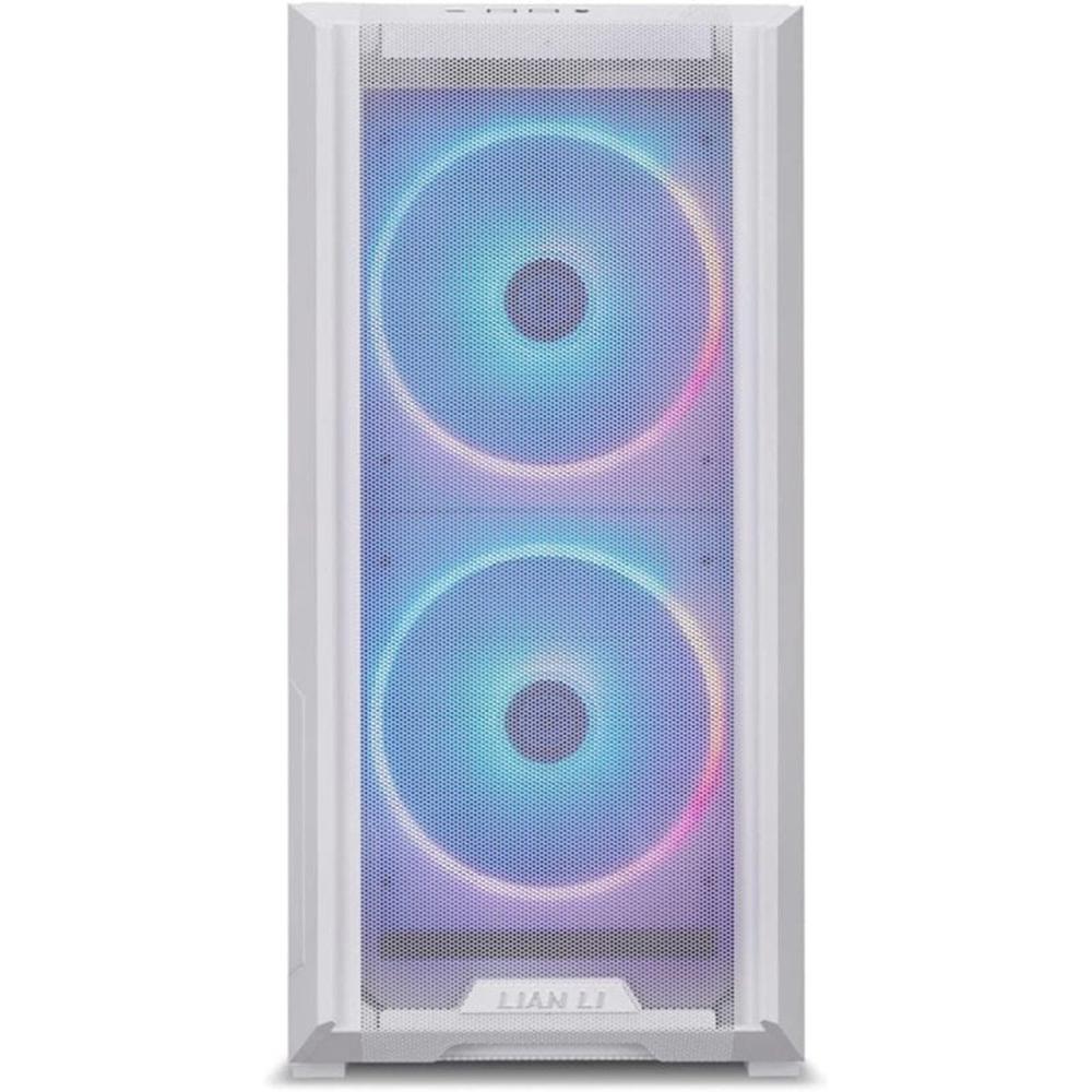 CAJA ORDENADOR GAMING LIAN LI E-ATX LANCOOL 216 ARGB CRISTAL TEMPLADO BLANCO