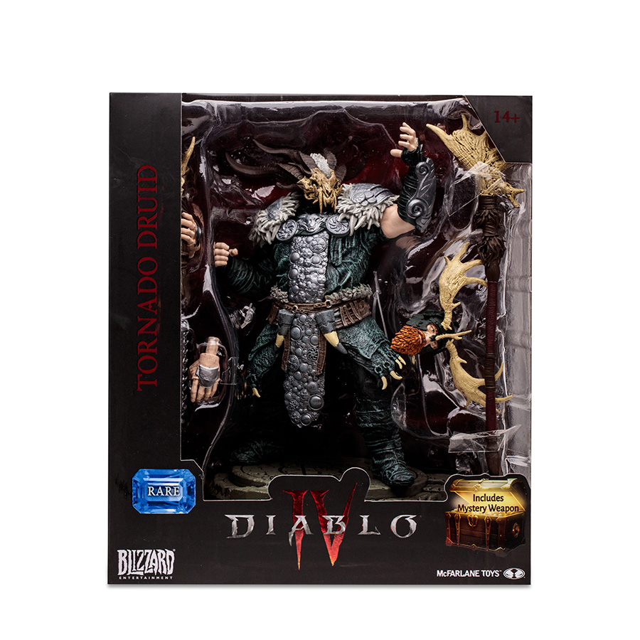 FIGURA MCFARLANE TOYS DIABLO IV DRUIDA RARE 15CM