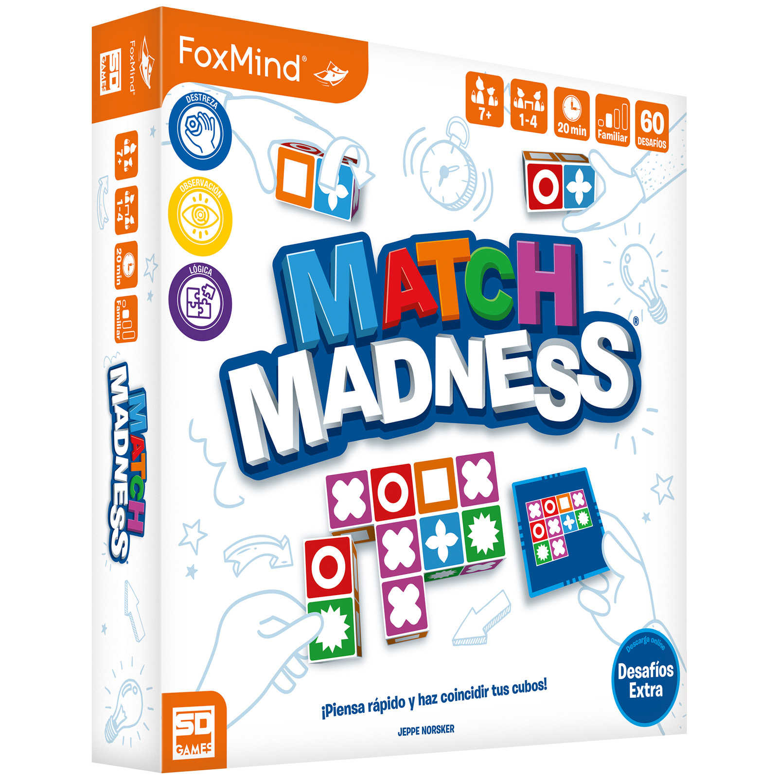 JUEGO DE MESA MATCH MADNESS 2ª EDICIÓN