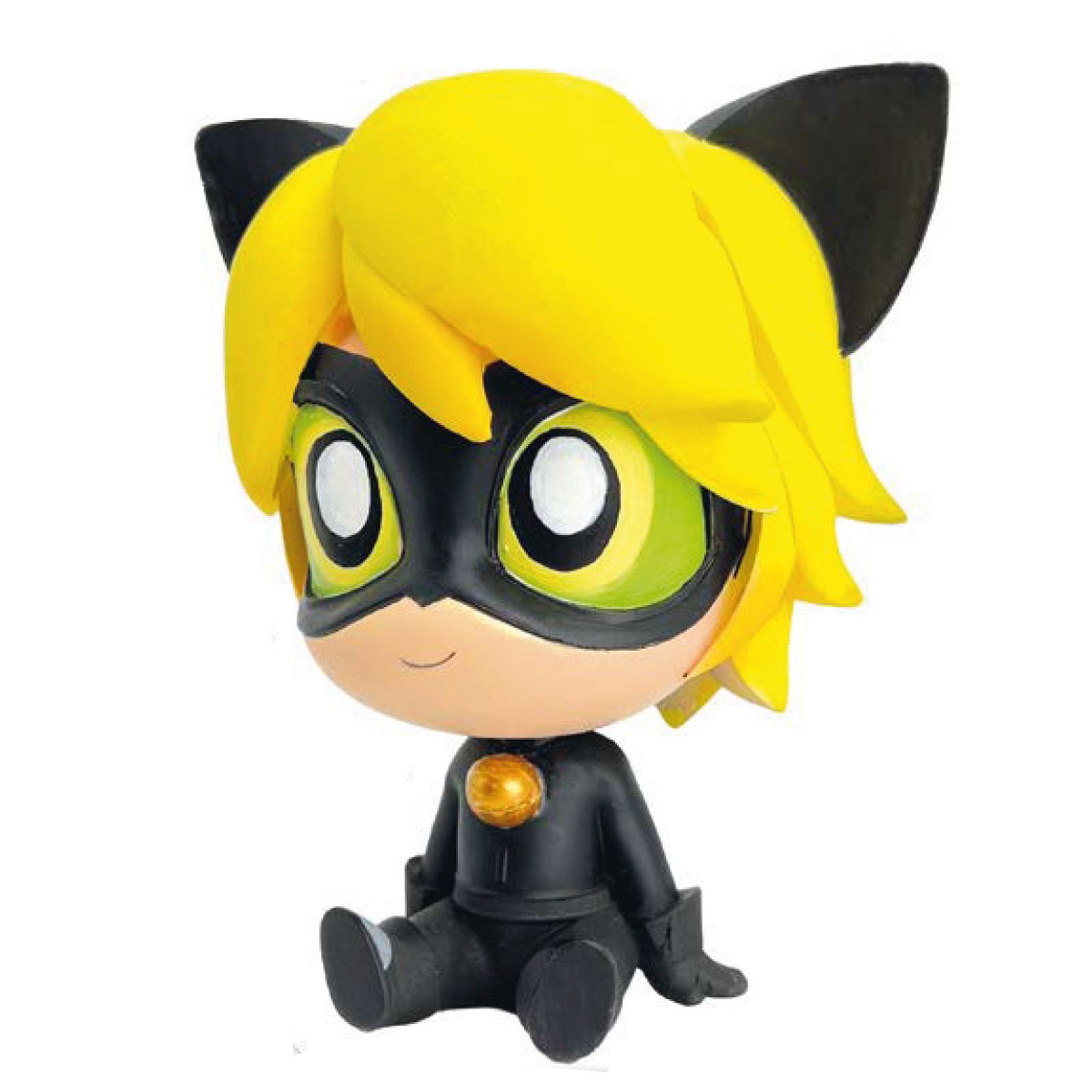 FIGURA HUCHA PLASTOY LADY BUG MIRACOLOUS CAT NOIR