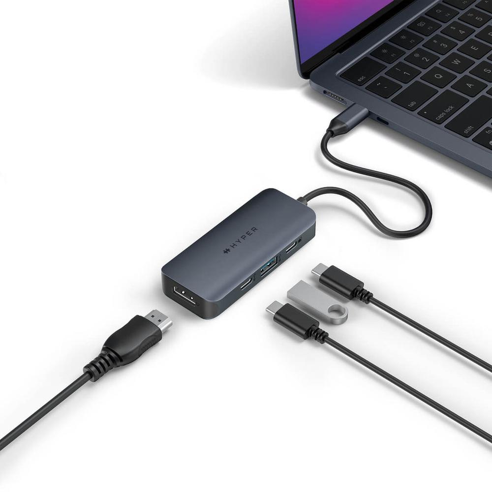 HUB HYPER DRIVE ECOSMART GEN.2 UNIVERSAL USB-C 4-IN-1 100 W PD POWER