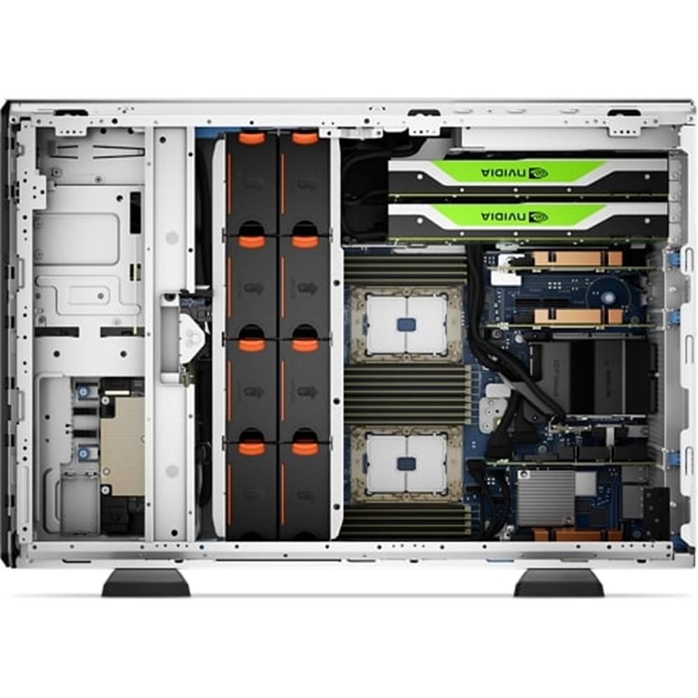 SERVIDOR DELL POWEREDGE T550 INTEL XEON SILVER 4309Y 64GB SSD 480GB