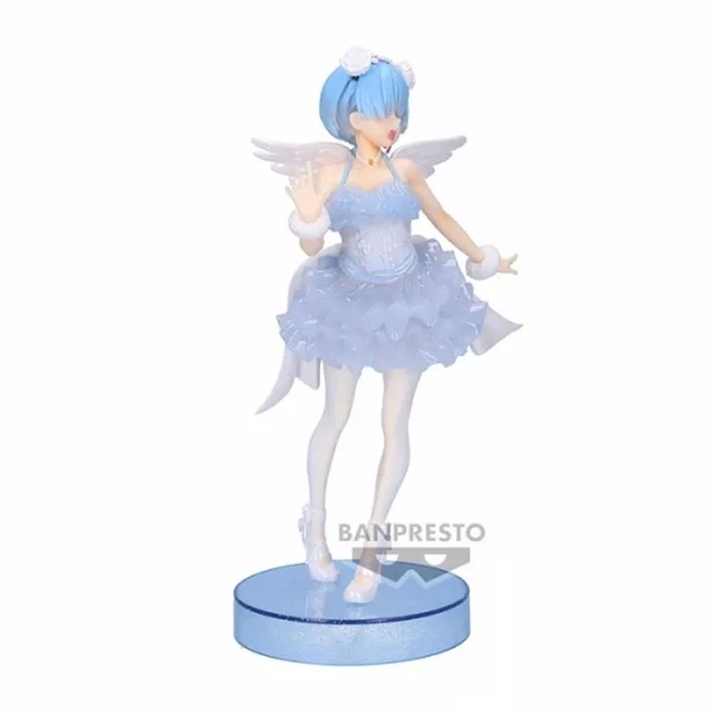 FIGURA BANPRESTO RE: ZERO STARTING LIFE IN ANOTHER WORLD ESPRESTO CLEAR &amp; DRSSEY REM SPECIAL COLOR VER. 22CM