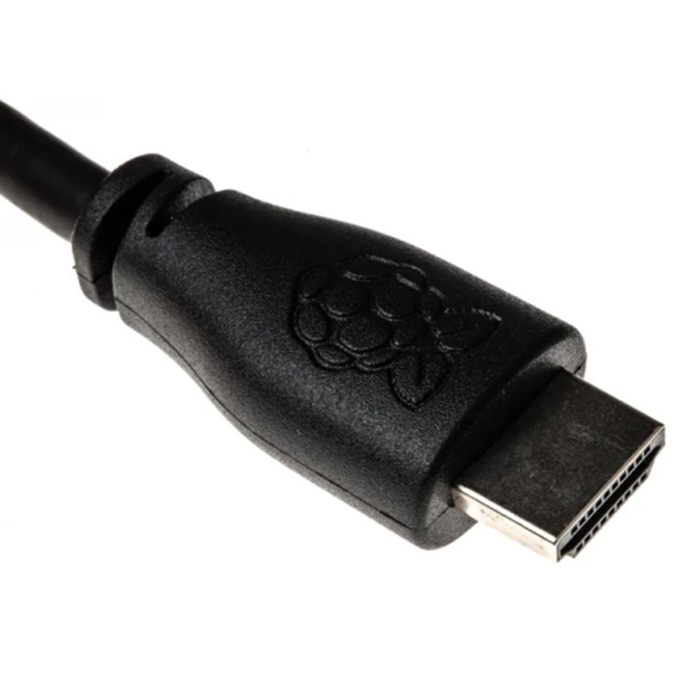 CABLE HDMI RASPBERRY PI CPRP020-B 2M/ MACHO-MACHO/ NEGRO
