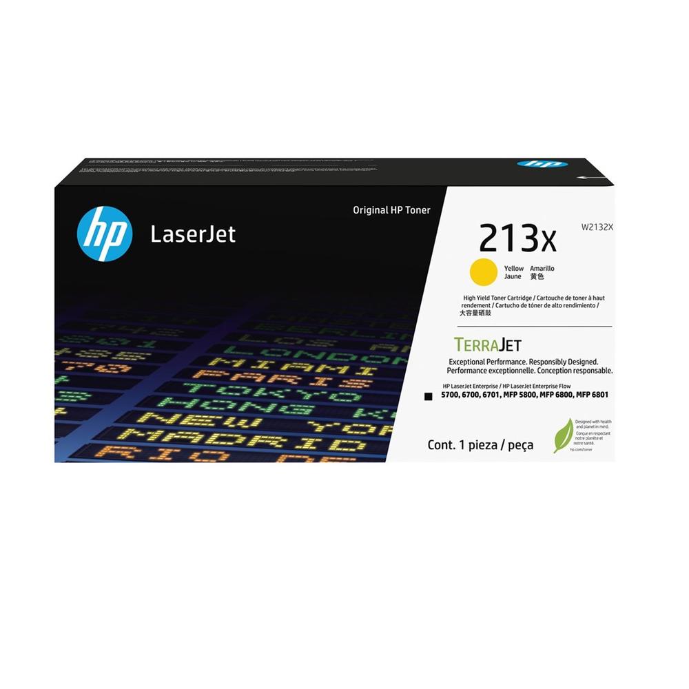 Toner HP laserJet 213X Amarillo Alta