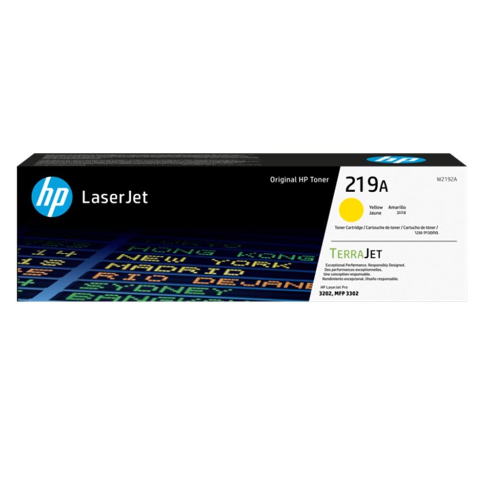 Toner HP 219A Yellow Original LaserJet Cartridge