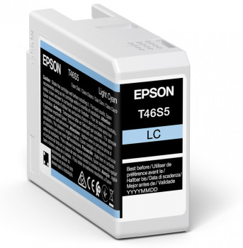 Cartucho tinta EPSON Singlepack Light Cyan T46S5 UltraChrome Pro 10 ink 25ml SC-P700