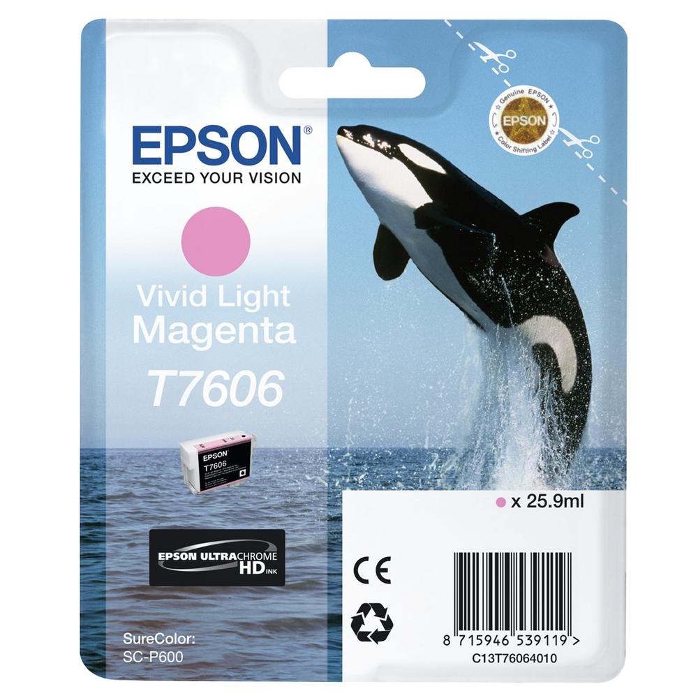 CARTUCHO TINTA EPSON SURECOLOR SC-P600 MAGENTA CLARO