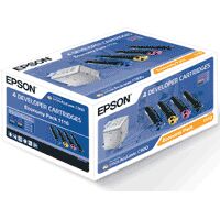 Pack Toner Epson Aculaser C-900 4 colores baja capacidad