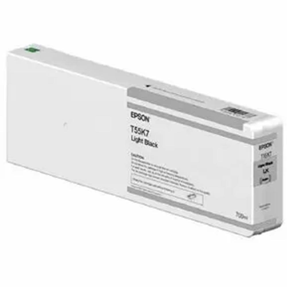 CARTUCHO TINTA EPSON T55K700 ULTRACHROME HDX/HD LIGHT BLACK 700ML