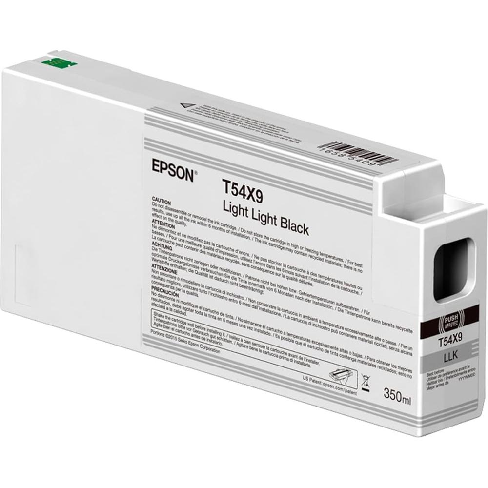 CARTUCHO TINTA EPSON T54X900 ULTRACHROME HDX/HD LIGHT LIGHT BLACK 350ML