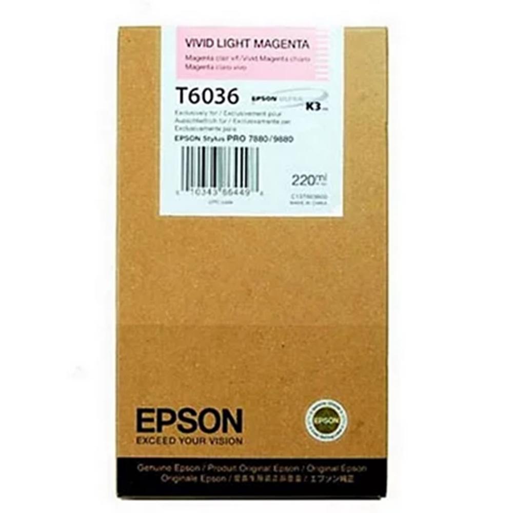 CARTUCHO TINTA EPSON STYLUS PRO 7880/9880 MAGENTA CLARO 220ML