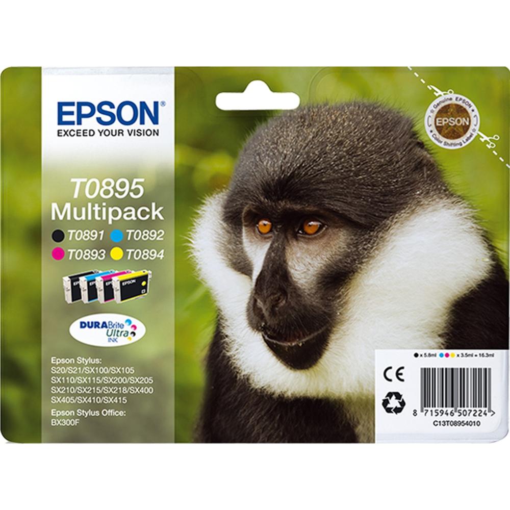 MULTIPACK CARTUCHO TINTA EPSON S20/SX105/SX205/405 MULTICOLOR