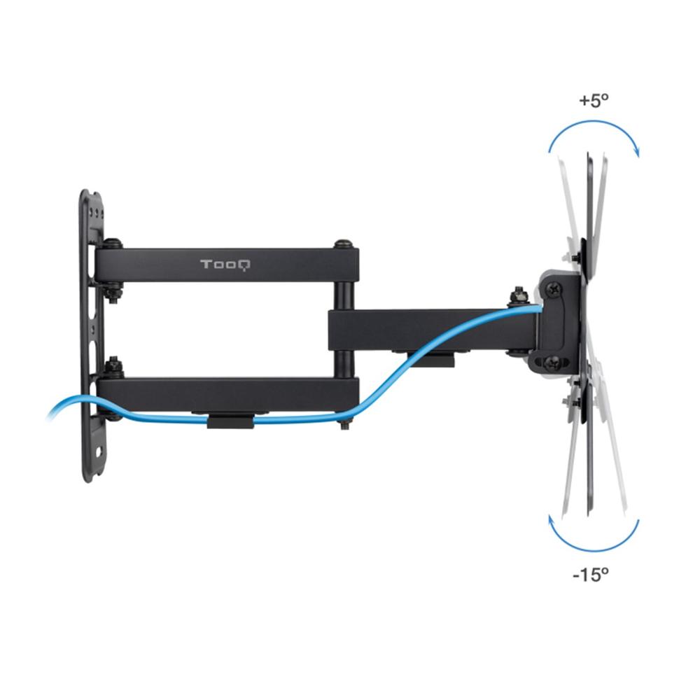 SOPORTE PARED TV TOOQ VESA HASTA 43" 200X200MM MAX 20KG