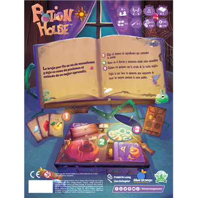 JUEGO DE MESA POTION HOUSE