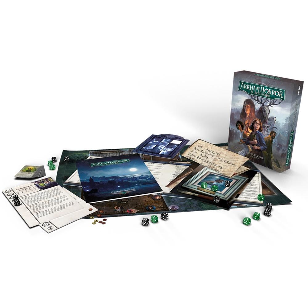 ARKHAM HORROR: EL JUEGO DE ROL CAJA DE INICIO