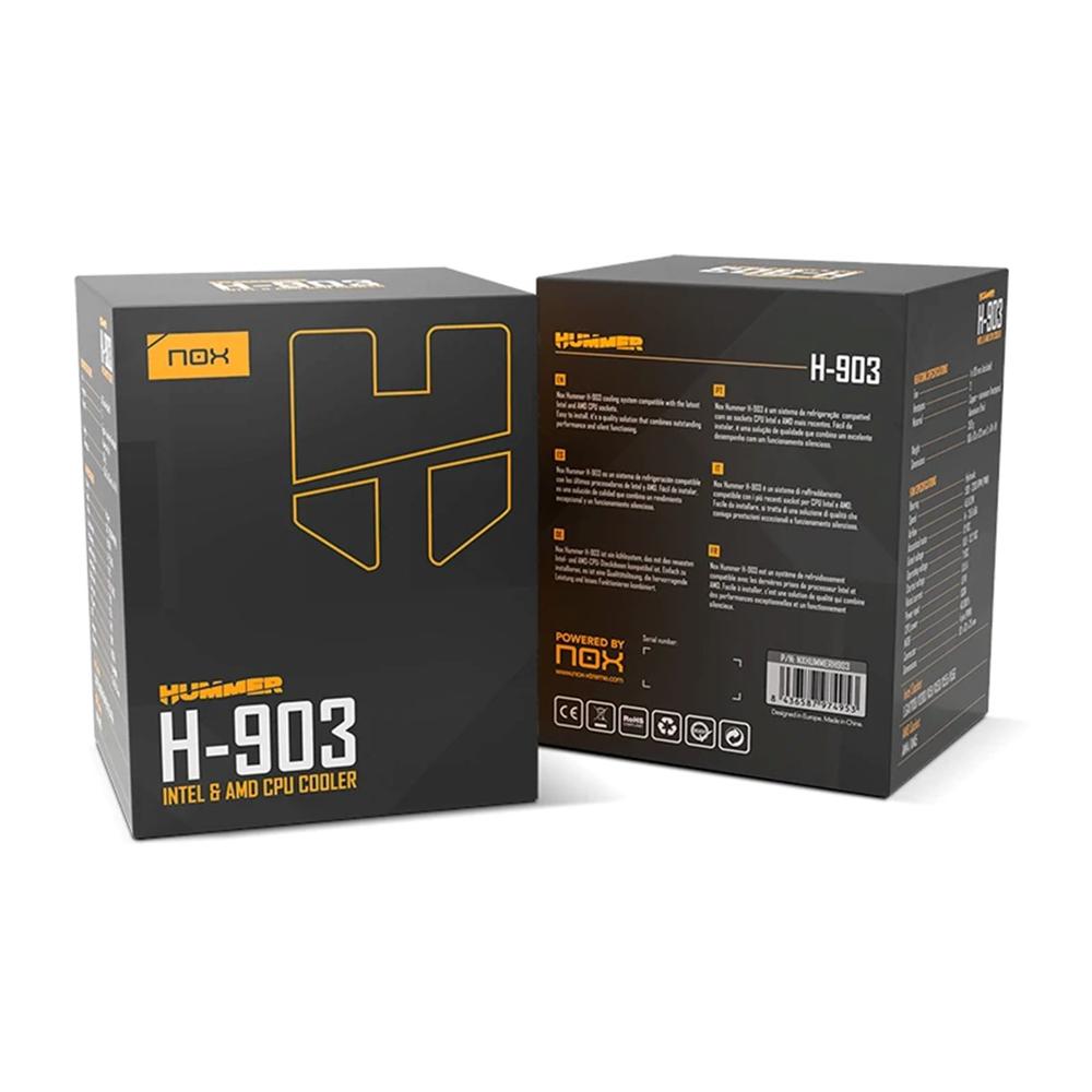 VENTILADOR DISIPADOR NOX HUMMER H-903 92MM/ MULTISOCKET