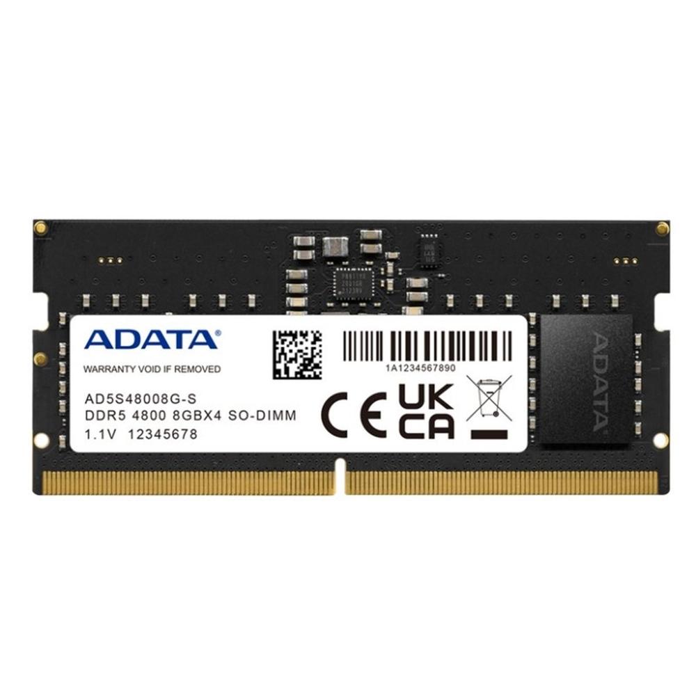 MEMORIA RAM DDR5 8GB ADATA SODIMM 4800MHZ