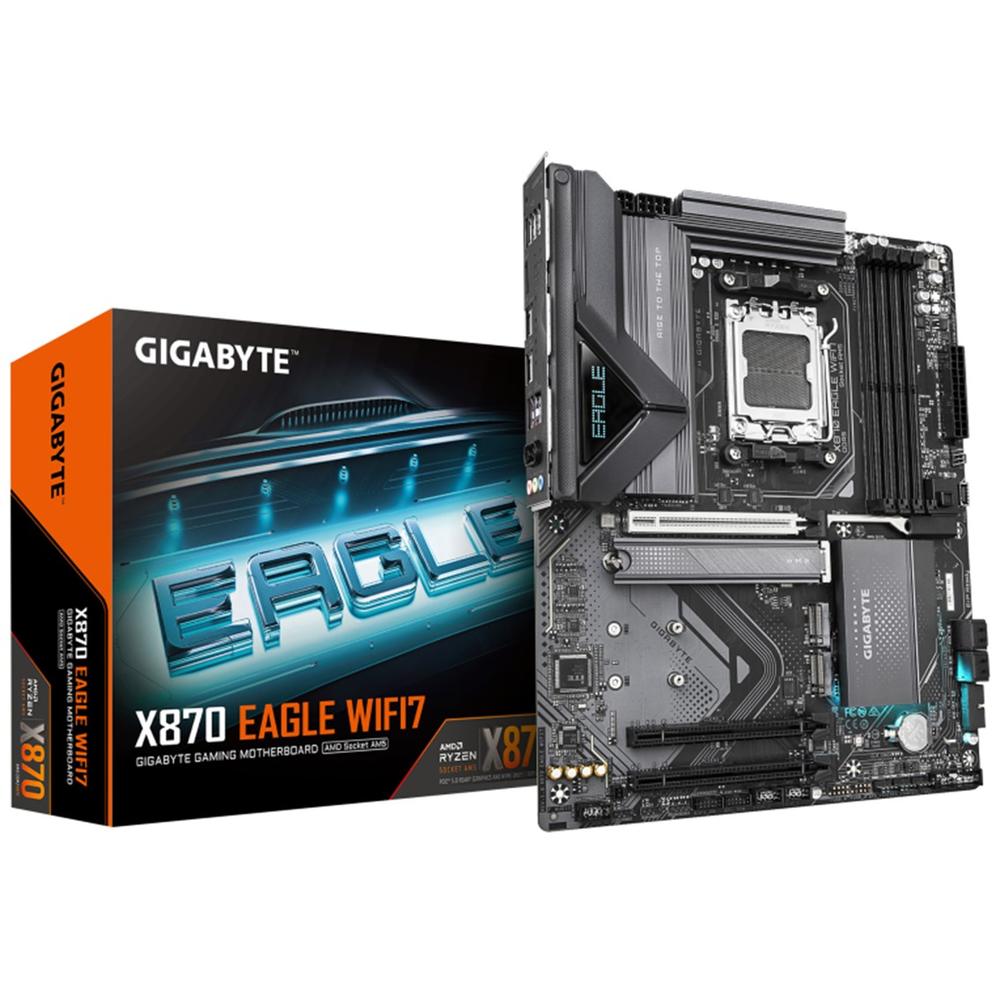 PLACA BASE GIGABYTE X870 EAGLE WIFI7 G10 AM5 ATX/ 4X DDR5/ 4X SATA3