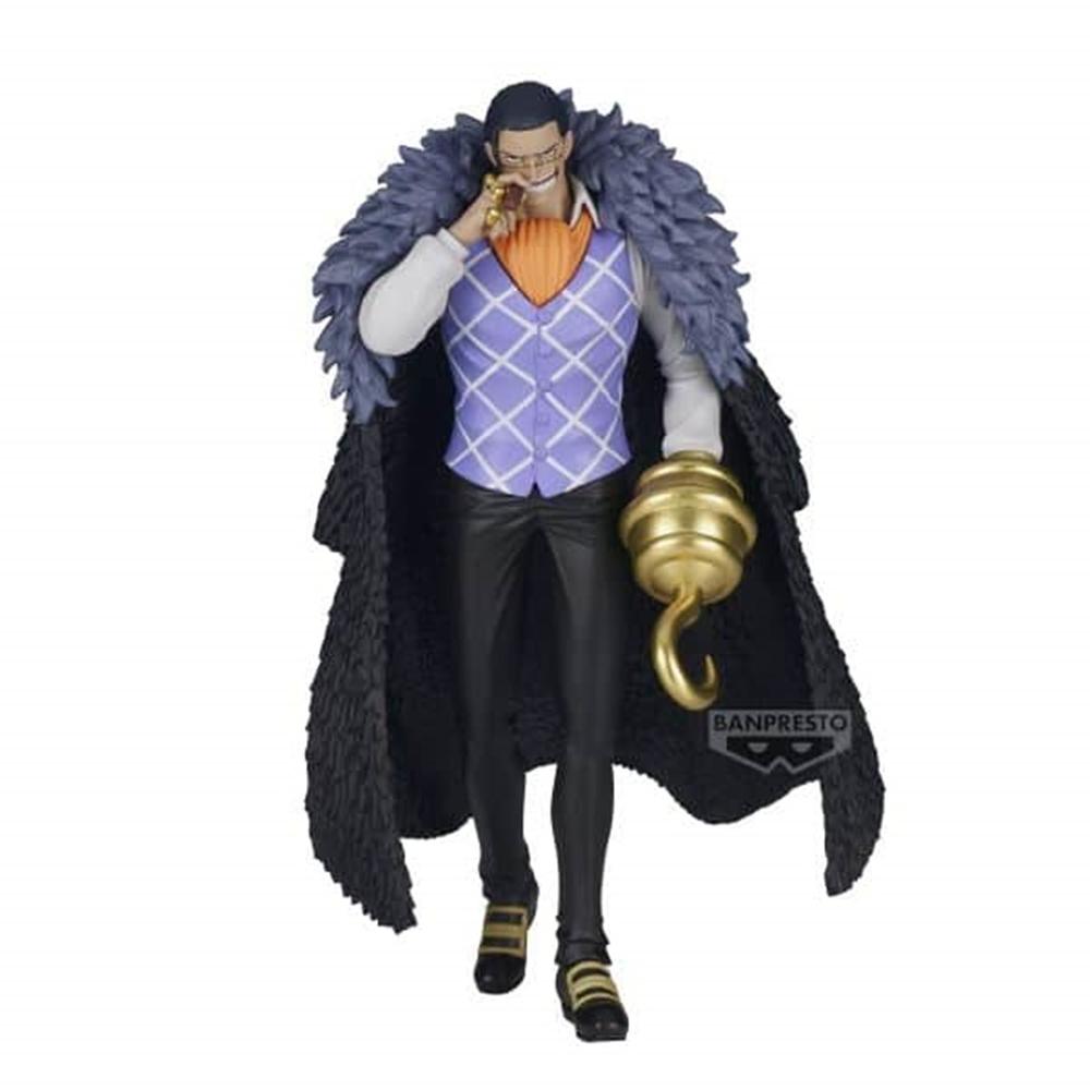 FIGURA BANPRESTO ONE PIECE THE SHUKKO CROCODILE 17CM