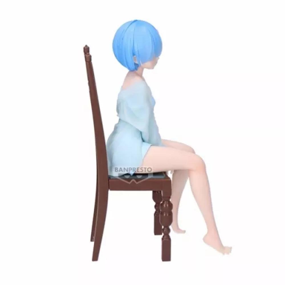 FIGURA BANPRESTO RE: ZERO STARTING LIFE IN ANOTHER WORLD RELAX TIME REM ANOTHER COLOR VER. 20CM