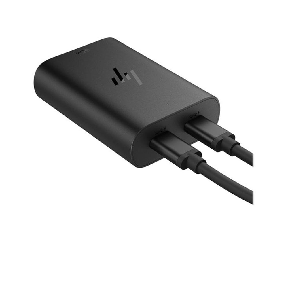 Cargador HP de portatil USB-C 65W DOS PUERTOS USB-C