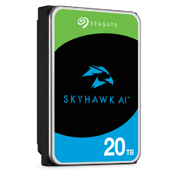 DISCO DURO INTERNO HDD SEAGATE SKYHAWK AI ST20000VE003 20TB 3.5" 512MB SATA 6GB/S