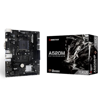 PLACA BASE BIOSTAR AM4 A520MHP MATX