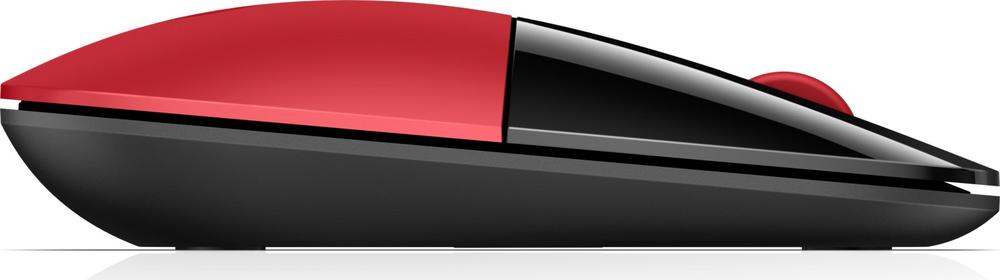 Raton INALAMBRICO HP Z3700 Ambidiestro RF optico Rojo y Negro
