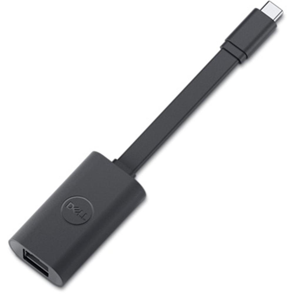 ADAPTADOR USB TIPO C A RJ45 DELL MACHO-HEMBRA NEGRO
