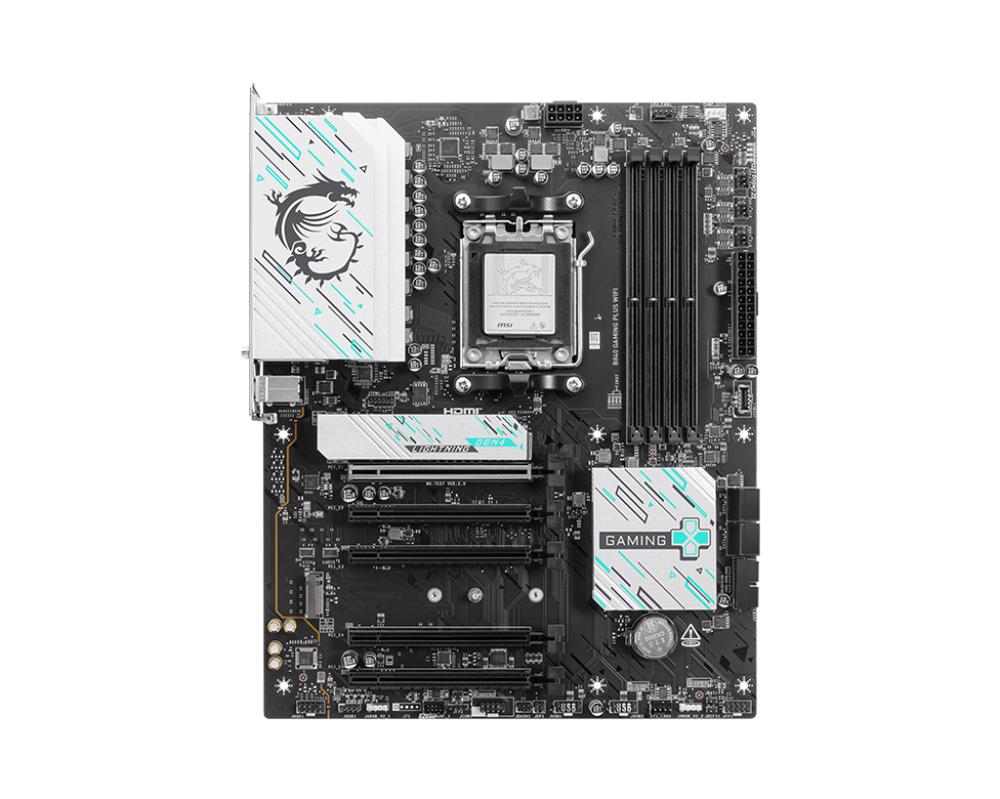 PLACA BASE MSI B840 GAMING PLUS AM5 WIFI ATX/ 4X DDR5/ 3X USB 3.2/ 1X USB TIPO C
