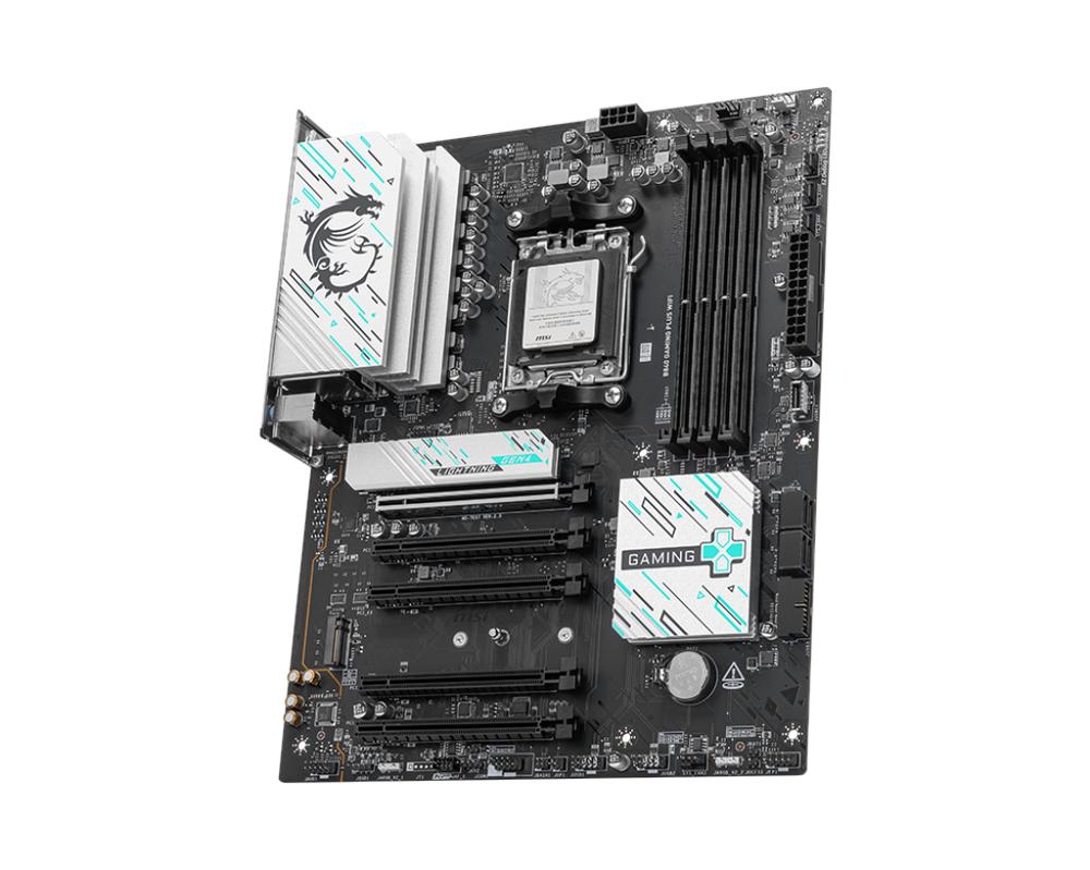 PLACA BASE MSI B840 GAMING PLUS AM5 WIFI ATX/ 4X DDR5/ 3X USB 3.2/ 1X USB TIPO C