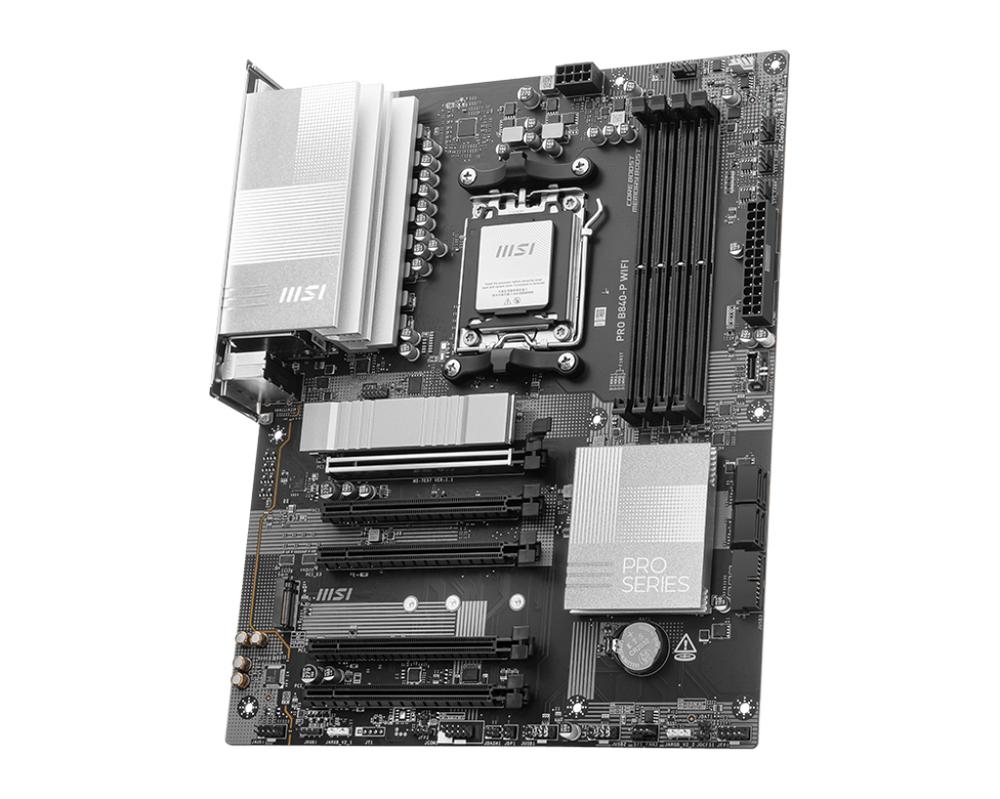 PLACA BASE MSI PRO B840-P AM5 WIFI ATX/ 4X DDR5/  3X USB 3.2/ 1X USB TIPO C