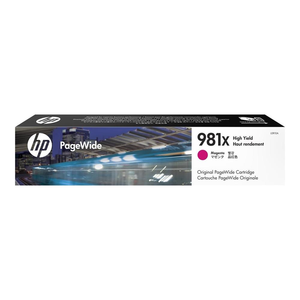 Cartucho HP PageWide Enterprise 981X Color 556 / MFP 586 Alta capacidad Magenta