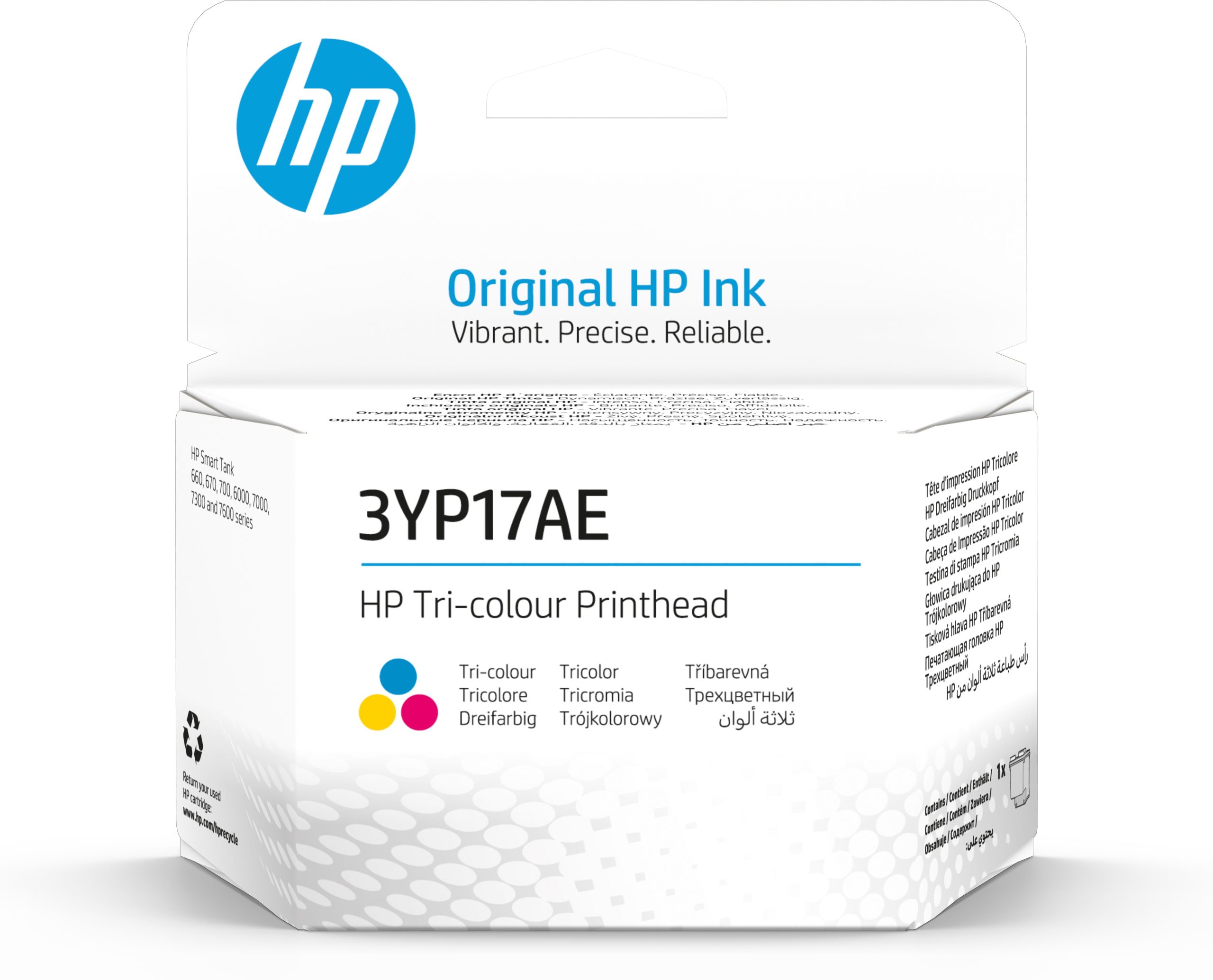 Cabezal HP TriColor 3YP17AE para Smart Tank 7000