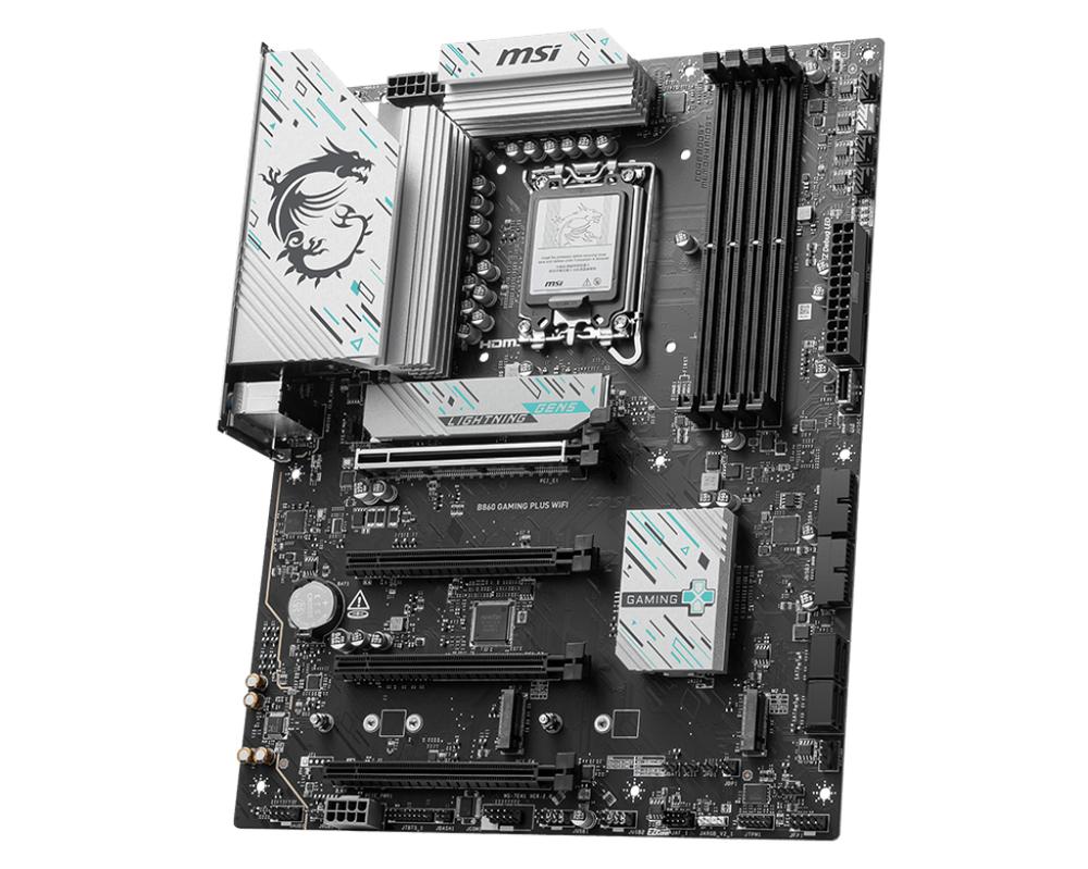 PLACA BASE MSI B860 GAMING PLUS WIFI ATX/ 4X DDR5/ 4X SATA 6GB/S LGA 1851