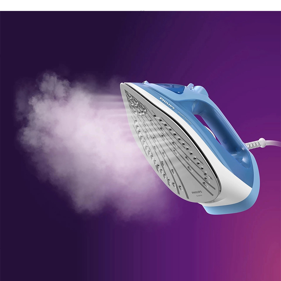 PLANCHA DE VAPOR PHILIPS DST3020/20 SERIE 3000 CERAMICA 2200W 0.3L