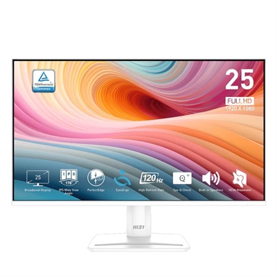 MONITOR MSI 24.5" MP251W E2 IPS FHD 16:9 120h VGA